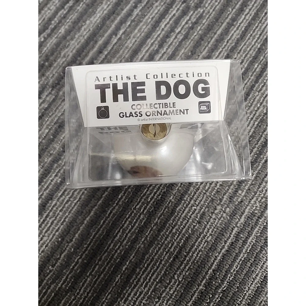 Artlist Collection The Dog Golden Retriever.‎ In Box. Glass Ornament